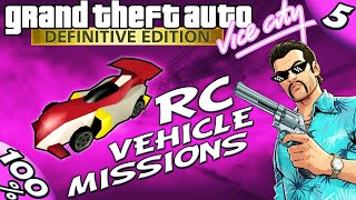 GTA Vice City Definitive ALL OFFROAD  RC TOYZ MISSIONS 100 Walkthrough [upl. by Ronal]