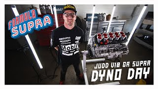 My JUDD V10 Hits the Engine Dyno at Judd HQ Formula Supra [upl. by Azeria]