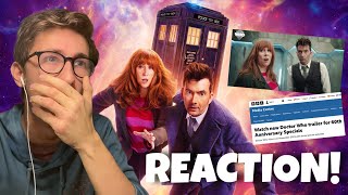 🚨DOCTOR WHO 60TH TRAILER REACTION KATE STEWART TOYMAKER UNIT🚨 [upl. by Yarod876]