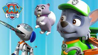 Rocky and Robo Dog stop an out of control robot toy  PAW Patrol Cartoons for Kids Compilation [upl. by Leirrad]