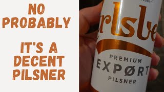 Carlsberg Premium Export Review [upl. by Pedroza362]