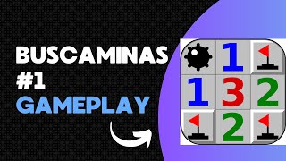 Buscaminas Gameplay 1 Nivel principiante [upl. by Gereld38]