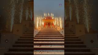 WelcomeCeremony at Shree Swaminarayan Mandir Palli for SuvarnaMahotsav PranpratishtaMahotsav [upl. by Adnaerb]