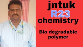 Bio degradable polymer [upl. by Aneleairam]