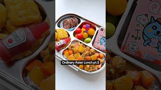 Ordinary Asian Lunch Part 5 🍱🍴 mukbang asianfood recipe [upl. by Narine]