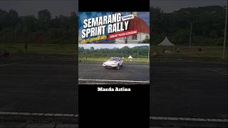 Trek licin hujan gerimis Mazda Astina mlintir2 Sprint Rally Tarmac Semarang 2024 [upl. by Bajaj]