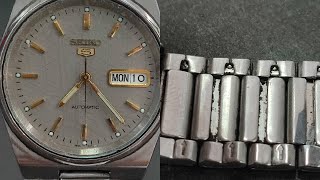 HOW TO RESIZE SEIKO 5 BRACELET [upl. by Naitsirt833]