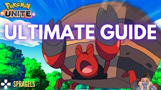 CRUSTLE ULTIMATE GUIDE Pokemon Unite Guide [upl. by Ylra]