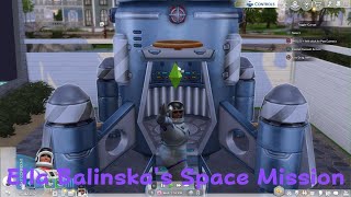 The Sims 4  Ella Balinskas Space Mission [upl. by Ecinnej621]