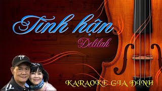 Tình hận  Delilah  Karaoke   Waltz [upl. by Enrobialc860]