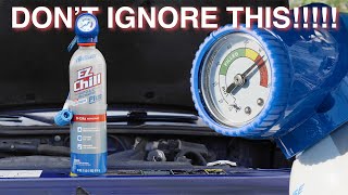 EZ Chill Auto AC Recharge Plus  Almost How to Refill Your 2003 Ford Ranger AC Refrigerant [upl. by Diena963]