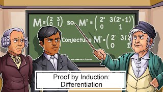 Proof by Induction Differentiation  Easy Method for All Questions [upl. by Henigman]