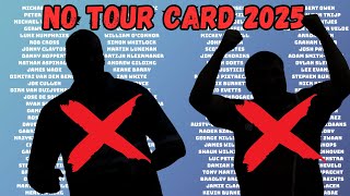 BIG Names will lose their Tour Card next year darts [upl. by Winchell]