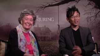 Exclusive Video Interview The Conjuring  James Wan and Lorraine Warren [upl. by Jelks]