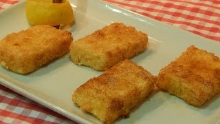 Cómo hacer leche frita receta fácil paso a paso [upl. by Ibrab]