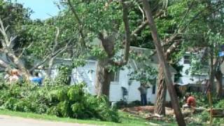 Tornado confirmed in Gravenhurst Ontario [upl. by Riva]