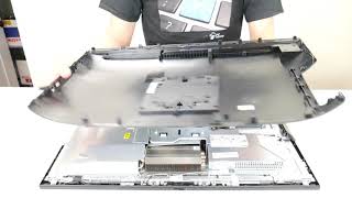 How To Replace Upgrade HDD Hard Drive SSD Solid State Drive  Dell Optiplex AIO Computer [upl. by Sirromad582]