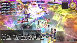 FFXIV Dawntrail  Arcadion M2S Savage Clear  AST POV PS5 [upl. by Winnah]