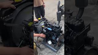 Trying to ignite secondhand diesel Engines shorts usedengine2024  DOtO3P [upl. by Nowad]