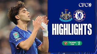 Newcastle 20 Chelsea  HIGHLIGHTS  Carabao Cup 2425 [upl. by Cianca697]