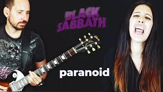 PARANOID  BLACK SABBATH  FEMALE COVER By Rocktonight [upl. by Nollat]