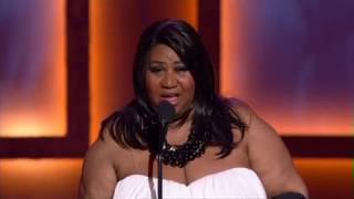 Aretha Franklin Receives the 39th NAACP Image Awards Vanguard Award [upl. by Noyahs864]