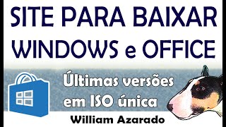 Encontrar Windows e Office para baixar [upl. by Dorrej149]