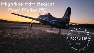 Flightline 1200MM F8F Bearcat from Motion RC [upl. by Meg352]