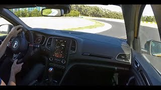 2019 Megane RS Trophy 300 first drive at Estoril [upl. by Stamata164]