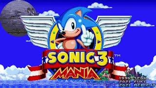 Sonic 3 AIR Mania Edition  Full Game Playthrough 1080p60fps [upl. by Llekcir822]