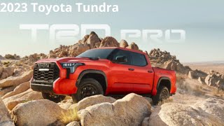 2023 Toyota Tundra TRD PRO  Review and Test Drive [upl. by Ylremik]