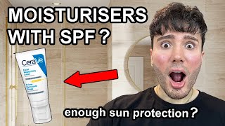 Is a MOISTURISER with SPF the same as SUNSCREEN [upl. by Bridge840]