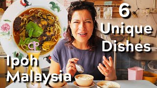 IPOH MALAYSIA FOOD TOUR 6 Dishes you HAVE to eat Where to Eat Malaysian Street Food amp Restaurants [upl. by Tarttan]