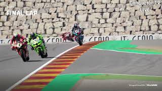 ❗Toprak Razgatlıoğlu Vs Nicolo Bulega ❗Race 2 World Superbike Aragon Grand Prix AragonWSBK 2024 [upl. by Onez]