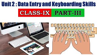 Unit 2 Data Entry and Keyboarding Skills  Part 3 [upl. by Eniad]