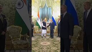 Putin Holds Talks With Indias Modi at Kremlin During Moscow Visit [upl. by Wilfrid]