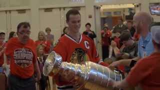 Toews visits Misericordia [upl. by Aisined]