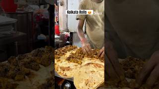 Famous Kolkata chicken rolls 😍Kolkata Street food shorts [upl. by Annaihs]