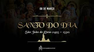 Santo do dia  São João de Deus  Pe Mario Sartori [upl. by Barolet69]