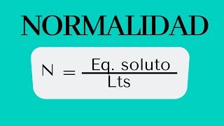 Normalidad [upl. by Tobie]