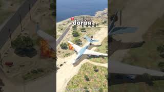 ESTO PASA SI ATERRIZAS el AVIÓN en GTA 5 gta5online [upl. by Jordan]