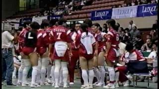 Volleyball  Russia vs Japan 1996 World Grand Prix Sendai Part26 [upl. by Fowkes]