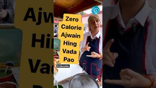 Zero calorie Vada pao  Ajwain Hing lemon ginger weight loss scam vadapao delhivadapavgirl [upl. by Anah]