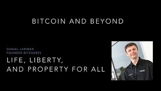 Daniel Larimer Bitcoin and Beyond Keynote Las Vegas Speech 2014 [upl. by Ahtibat]