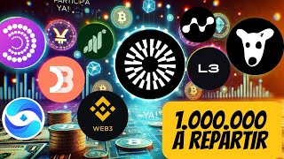 1000000 de MNT A REPARTIR  AIRDROPS Y TOKENS GRATUITOS [upl. by Levon]