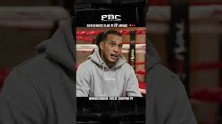 David Benavidez Plans to KO Demetrius Andrade on Nov 25 💥🥊 [upl. by Sofer]