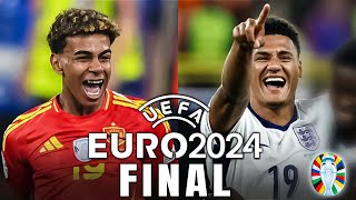 FINAL DO EURO 2024  A MINHA PREVISÃO [upl. by Tniassuot135]