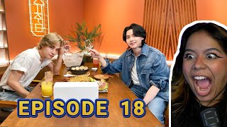 슈취타 SUCHWITA EP18 SUGA with V  First time REACTION [upl. by Jacquenette]