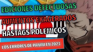 Los Errores y Polémicas de la Editorial Panini Manga en 2023 [upl. by Lered]