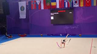 BALDASSARI Milena  Ribbon  World Cup Palaio Faliro 2024  28350 [upl. by Carolynne]